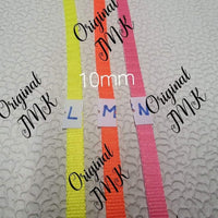 JMK Harness & Leash - Medium (425g - 600g) - Color: Yellow & Florescent Orange