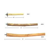 Large single branch natural wood perch