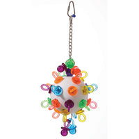 Hanging Plastic Ball and Binkies - Large