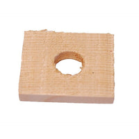 .25″H X 1.5″W X 1.75″L Natural Soft Wood Slice (10)