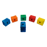 Bull Nose Blocks 1.75″H X1.5″W X 2″L (Hole 1/2") (5)