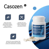 Casozen - Feather Picking and Anti Stress remedy - 30 Capsules