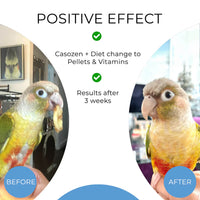 Casozen - Feather Picking and Anti Stress remedy - 30 Capsules