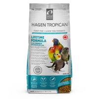 Tropican Lifetime Formula For Cockatiels - 820g (1.8 LB)