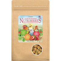 LIMITED EDITION Strawberry Nutri-Berries for Small Birds - 10 oz