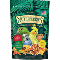 Tropical Fruit Nutri-Berries for Parakeet, Cockatiels, & Lovebirds - 10 oz