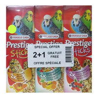 Versele-Laga  - Prestige Sticks 2+1  FREE Budgies Assorted Pack