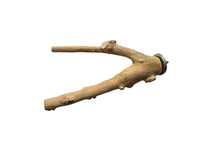 Java Wood Perch - Y Shape - Small