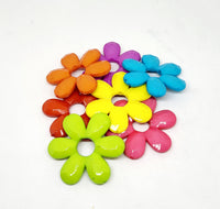 Thick Flower Bead (6)