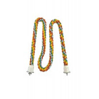 61" Zigzag Cotton Rope Parrot Bird Perch
