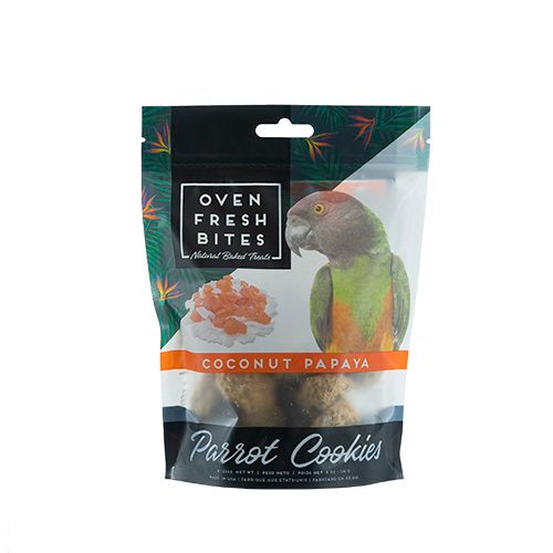 Oven Fresh Bites - Parrot Cookies - Coconut Papaya - 4oz