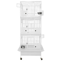 King's Cages - SLFDD 2622 Space Saver Triple Stack