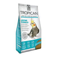 Tropican Lifetime Formula For Cockatiels - 1.8 KG (4 LB)