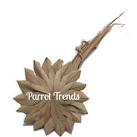 Stemmed Palm Leaf Flowers (3)